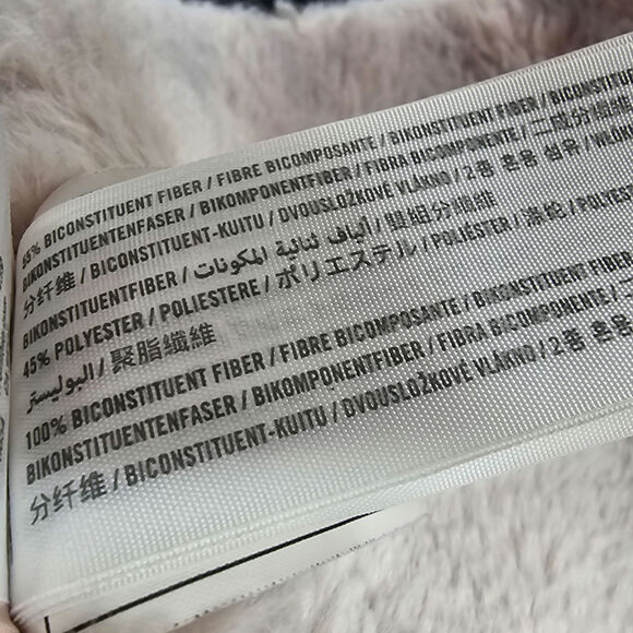 Abercrombie Kids size 13/14 Long Line Navy Blue Cream Faux Fur Coat 2 Pockets - Picture 9 of 9